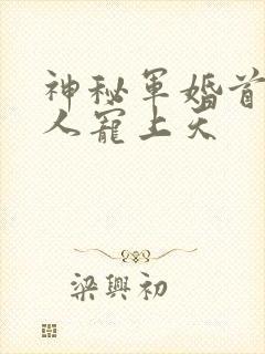 神秘军婚首长大人宠上天封面