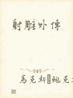 射雕外传封面