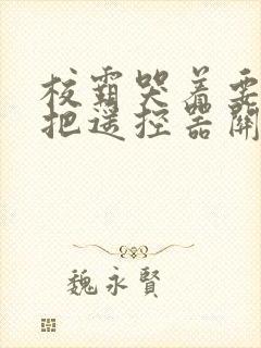 校霸哭着要学霸把遥控器关了封面