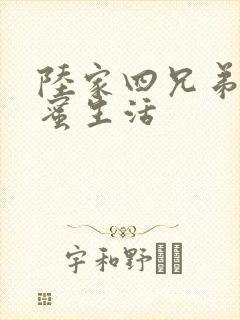 陆家四兄弟的甜蜜生活