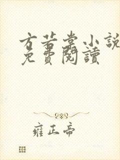 方若棠小说全文免费阅读封面