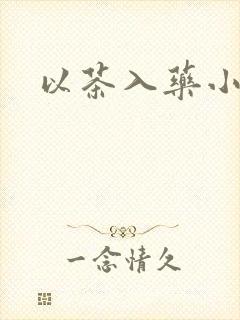 以茶入药小说封面