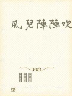 风儿阵阵吹封面