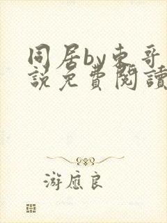 同居by东哥小说免费阅读全文无弹窗