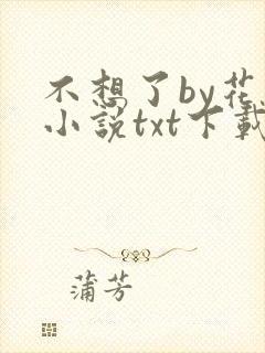 不想了by花卷小说txt下载