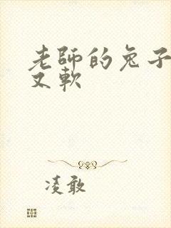 老师的兔子又大又软