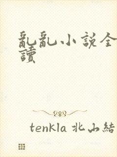 乱乱小说全文阅读