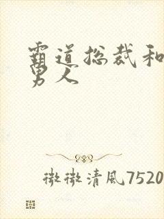 霸道总裁和他的男人封面