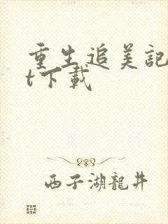 重生追美记txt下载