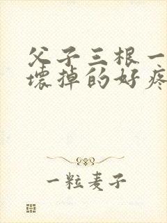 父子三根一起会坏掉的好疼