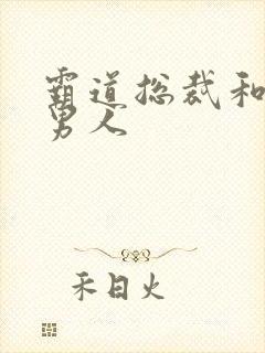 霸道总裁和他的男人