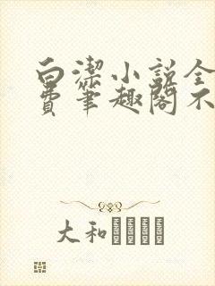 白洁小说全文免费笔趣阁不知所措封面