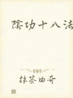 阴功十八法封面