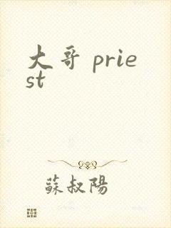 大哥 priest封面