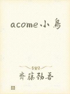 acome小鸟