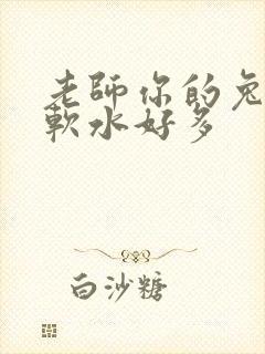 老师你的兔子好软水好多