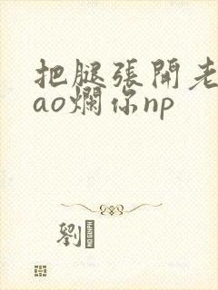 把腿张开老子cao烂你np