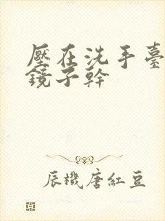 压在洗手台看着镜子干