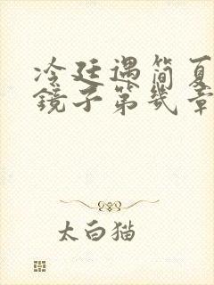 冷廷遇简夏对着镜子第几章