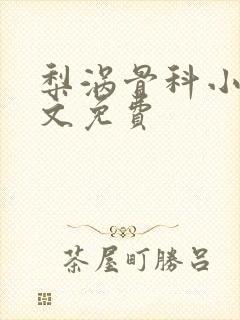 梨涡骨科小说全文免费封面