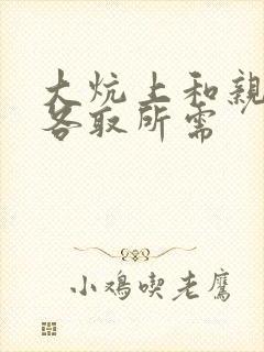 大炕上和亲亲公各取所需