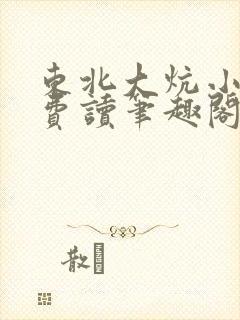 东北大炕小说免费读笔趣阁