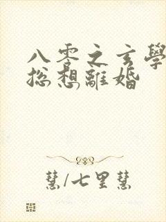 八零之玄学大师总想离婚