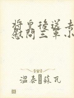 将皇后送去军营慰问三军小说