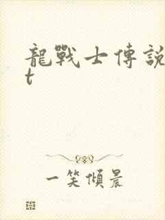 龙战士传说txt封面