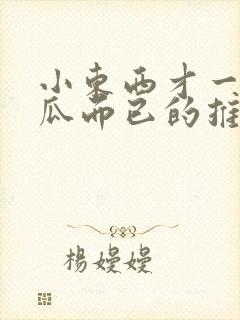 小东西才一根黄瓜而已的推荐书