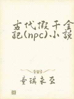 古代假千金挨日记(npc)小说封面