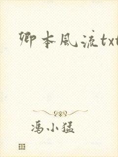 卿本风流txt