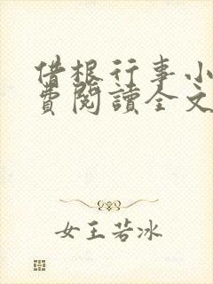 借根行事小说免费阅读全文在线阅笔趣无弹窗