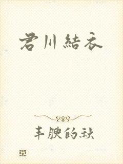 君川结衣