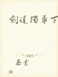 剑道独尊下载封面