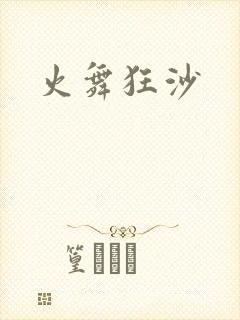 火舞狂沙封面