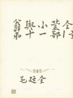 翁与小莹全目录第十一部1章封面