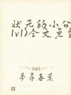 状元的小公主(1v1)全文免费阅读封面