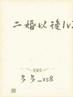 二婚以后1v2封面