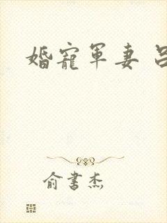 婚宠军妻 吕颜封面