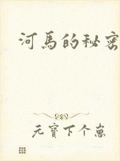河马的秘密河封面