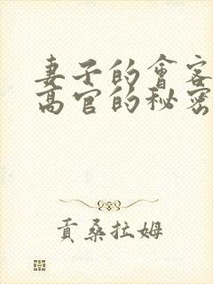 妻子的会客厅 高官的秘密封面