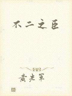 不二之臣封面