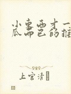 小东西才一根黄瓜而已的推荐书