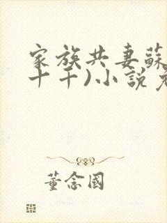 家族共妻苏苏(十千)小说免费