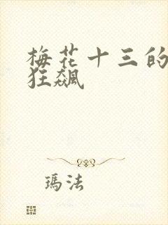 梅花十三的乳液狂飙