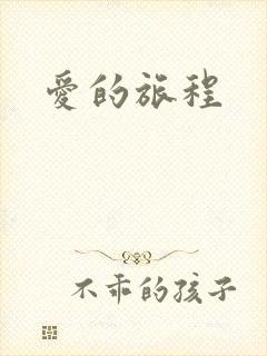 爱的旅程封面