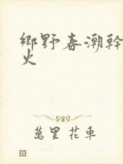 乡野春潮干柴烈火
