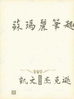 苏玛丽笔趣阁封面