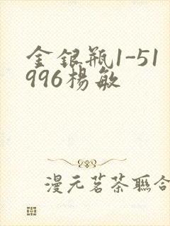 金银瓶1-51996杨敏